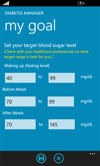 Image 3 for Diabetes Manager for Wind…