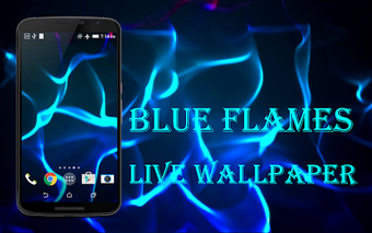 Image 2 for Blue Flames Live Wallpape…