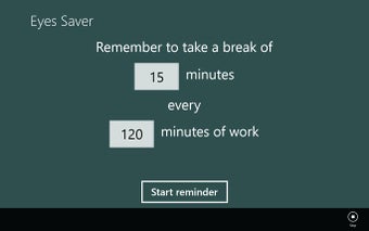 Image 0 for Eyes Saver for Windows 8