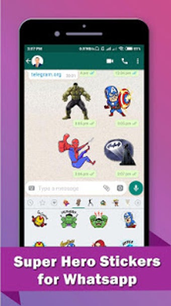 Imagen 3 para WAStickerApps - Superhero…