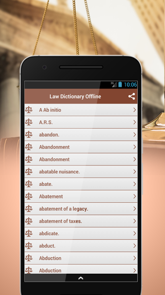 Image 1 for Law Dictionary Offline
