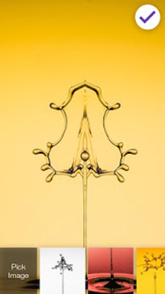 Image 0 for Drops of Water Lock Scree…