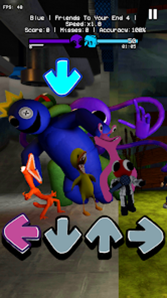 Image 0 for FNF Rainbow Friends V1 Mu…