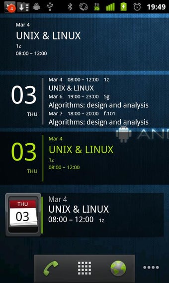 Image 3 for Simple Calendar Widget
