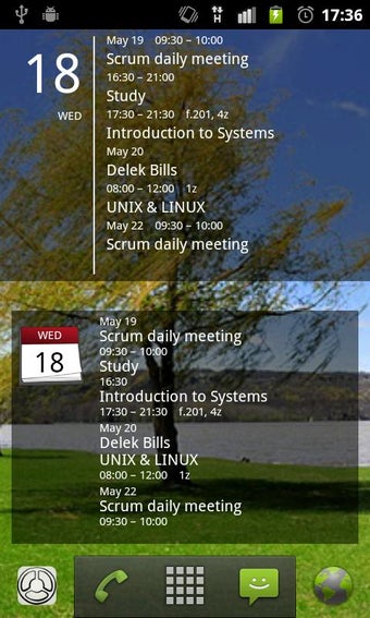 Image 1 for Simple Calendar Widget
