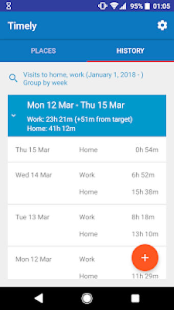 Image 2 for Timely - Work Hour Tracki…