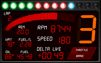 Imagen 0 para DashMeterPro for iRacers