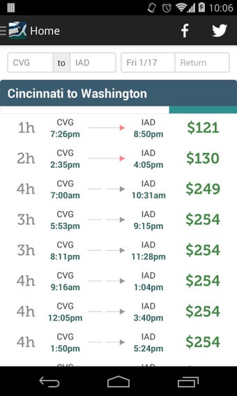 Imagen 2 para Skiplagged = Cheap Flight…