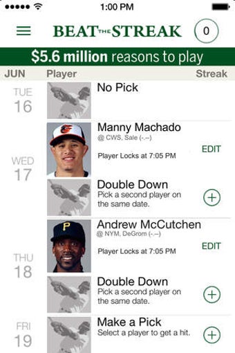 Imagen 0 para MLB.com Beat the Streak