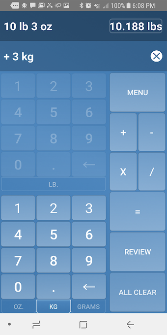 Imagen 0 para Pounds and Ounces Calcula…