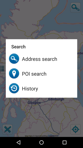 Image 1 for Map of Scotland offline