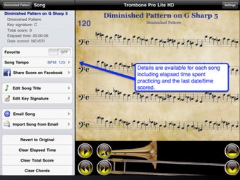 Imagen 1 para Trombone Pro HD Lite