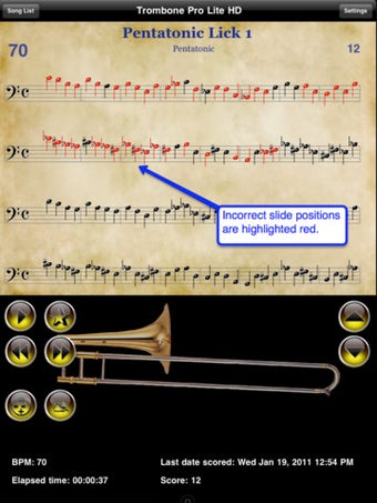 Imagen 0 para Trombone Pro HD Lite