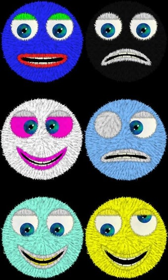 Imagen 1 para Talking Hairy Ball Free