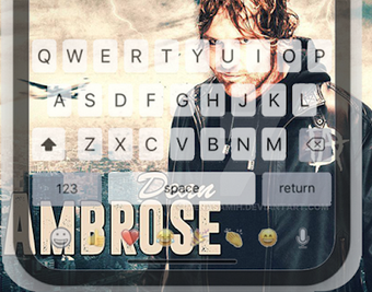 Image 2 for Dean Ambrose Keyboard The…