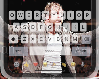 Image 0 for Dean Ambrose Keyboard The…