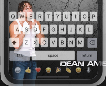 Image 1 for Dean Ambrose Keyboard The…