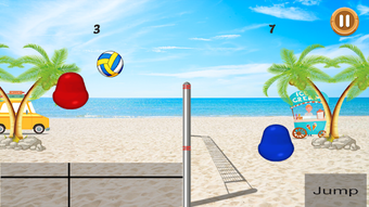 Imagen 2 para Volleyball Game : blobby …