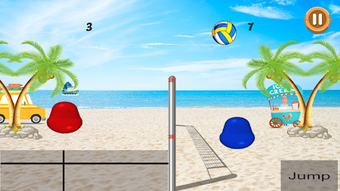 Imagen 0 para Volleyball Game : blobby …