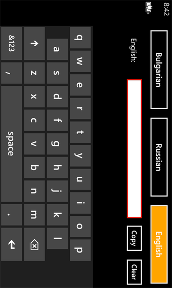 Imagen 1 para Cyrillic Keyboard for Win…