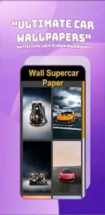 Image 0 for Wall Car Paper