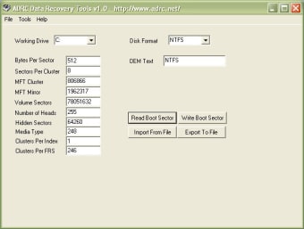 Image 4 for ADRC Data Recovery Tools