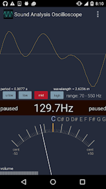 Image 0 for Sound Analysis Oscillosco…