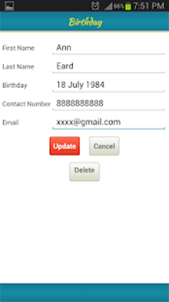 Image 3 for Birthday Calendar Free