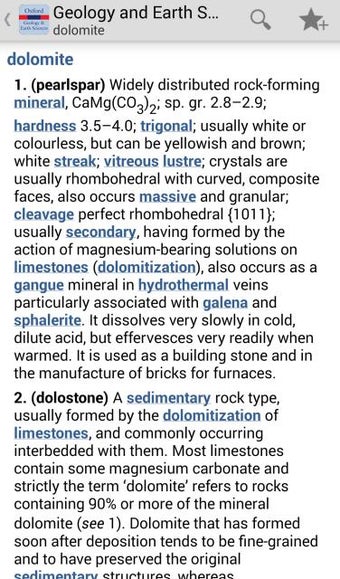 Image 0 for Oxford Dictionary of Geol…