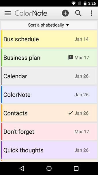 Imagen 4 para ColorNote Notepad Notes