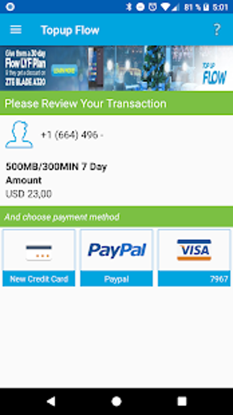 Imagen 1 para Topup Flow