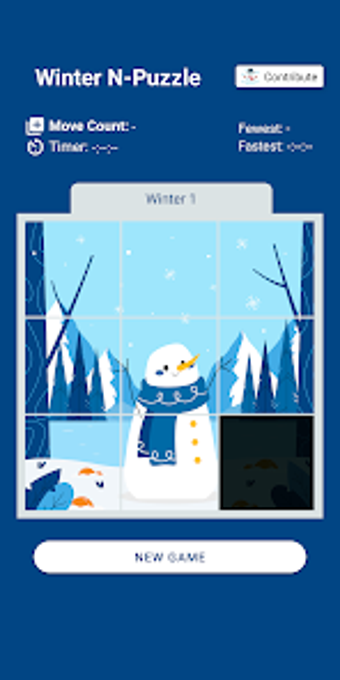 Image 0 for Winter N-Puzzle