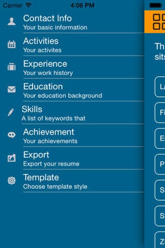 Image 0 for College Resume Lite