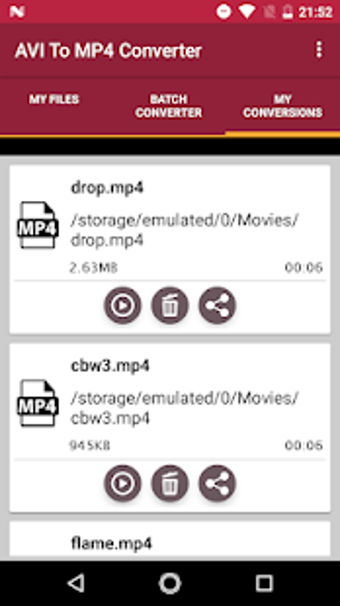 Imagen 1 para Avi To Mp4 Converter