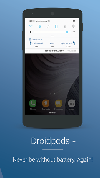 Imagen 1 para Droidpods - Airpods for A…