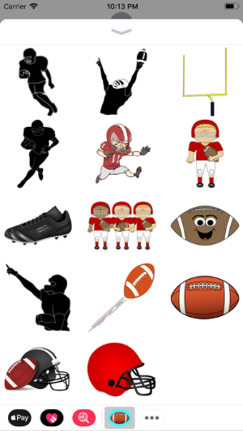 Image 0 for American Football Sticker…