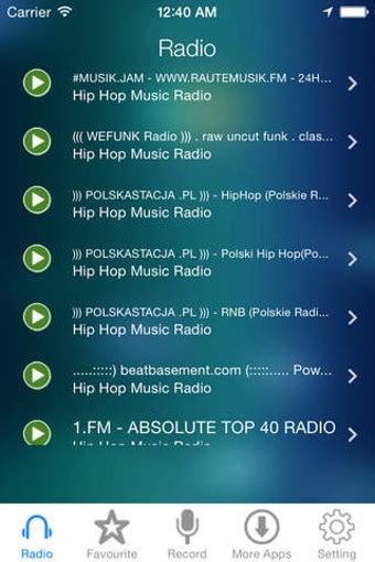 Image 0 for Hip Hop Music Radio Recor…
