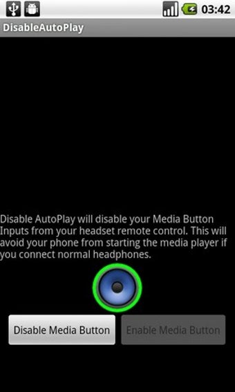 Image 1 for Disable AutoPlay