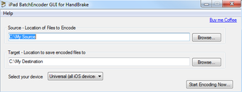 Image 0 for iOS Batch Encoder for Han…