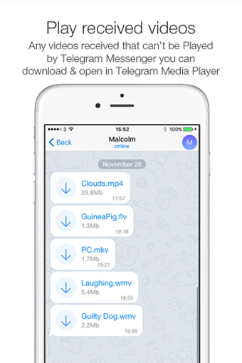 Imagen 1 para Telegram Player PRO - Med…