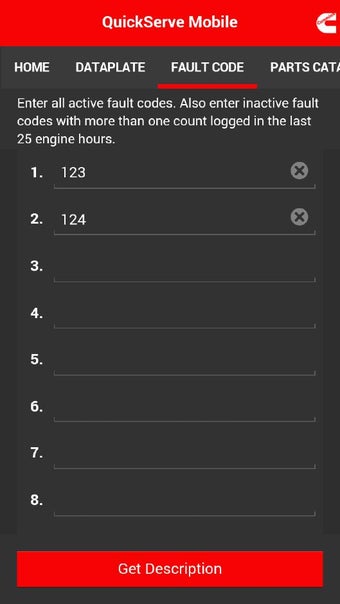 Imagen 3 para Cummins QuickServe Mobile