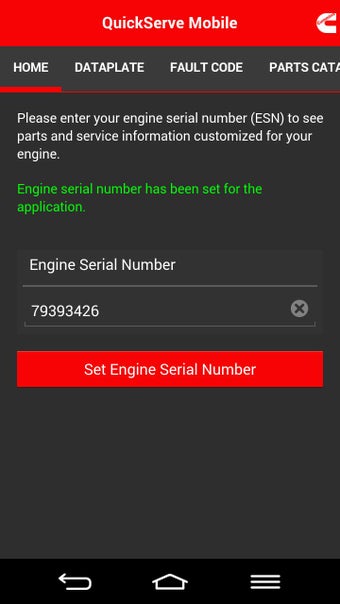 Imagen 2 para Cummins QuickServe Mobile