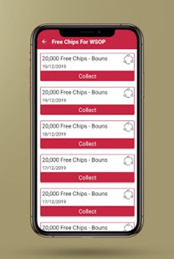 Imagen 0 para Free Chips Daily for WSOP
