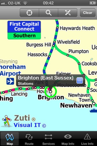Image 0 for Great Britain Rail - Map …