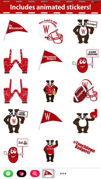 Image 3 for Wisconsin Sports Sticker …