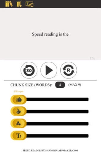 Imagen 0 para Speed Reading HD