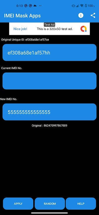 Image 0 for IMEI Mask Apps - Instant …