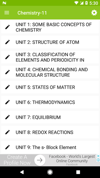 Image 0 for Class 11 Chemistry Notes