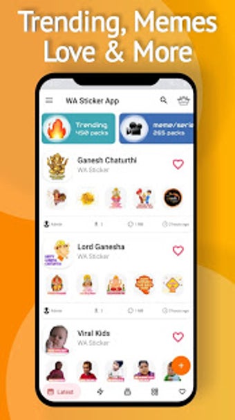 Image 0 for Hindi Stickers for WhatsA…