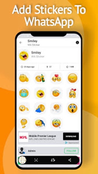 Image 2 for Hindi Stickers for WhatsA…
